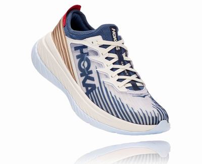 Hoka One One All Gender Carbon X-SPE Férfi Futócipő - Kék/Fehér [H9307-514]